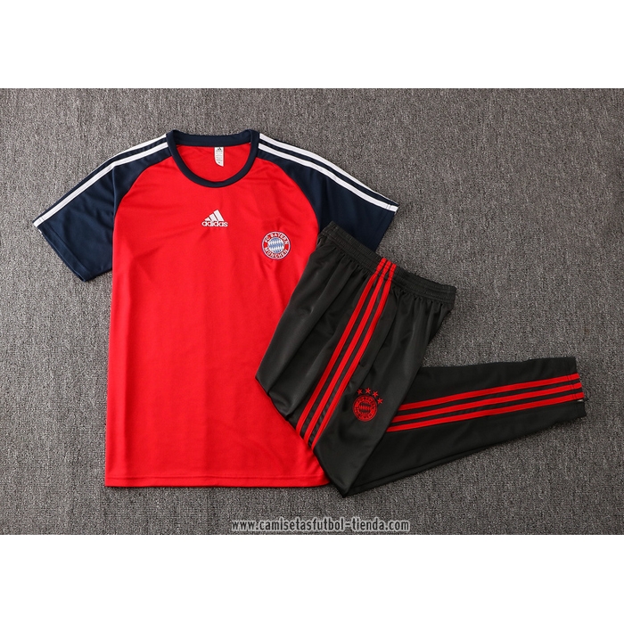 Chandal del Bayern Munich 2021 2022 Manga Corta Rojo